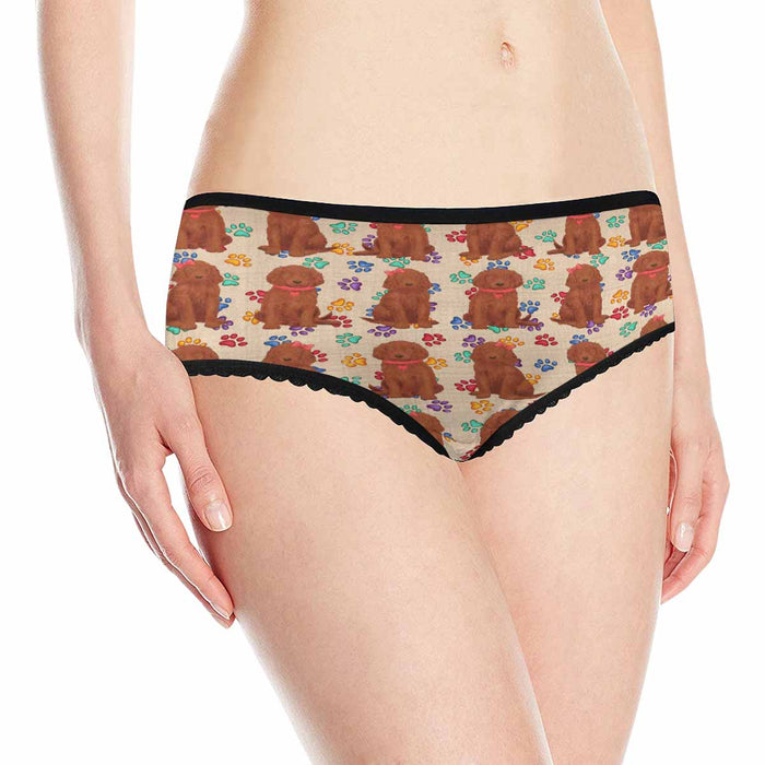 Irish Red Setter Dogs Red  Women's All Over Print Classic Briefs