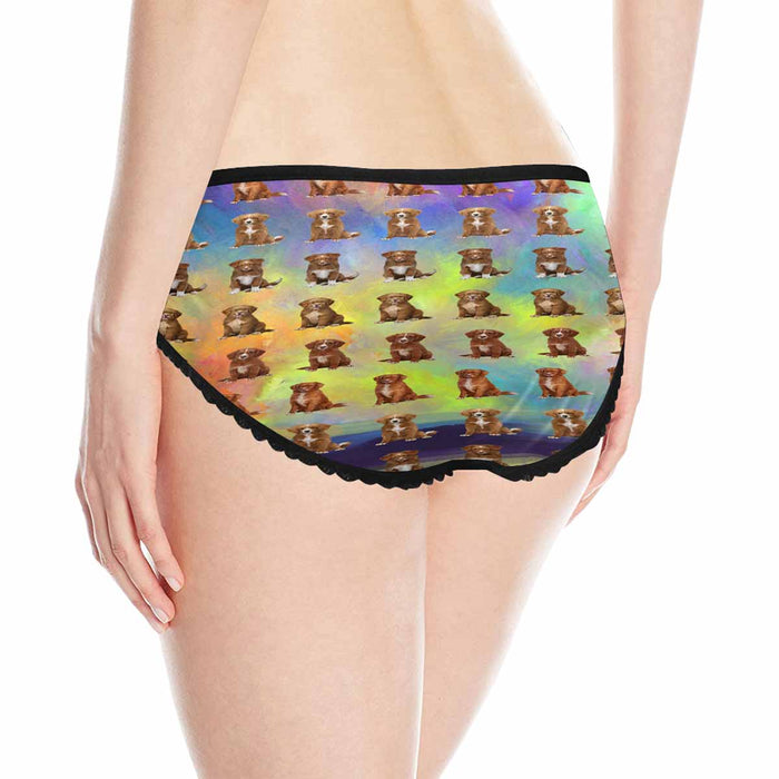 Nova Scotia Duck Toller Retriever Dogs  Women's All Over Print Classic Briefs