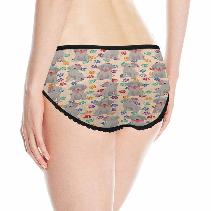 Weimaraner Dogs Red  Women&#039;s All Over Print Classic Briefs