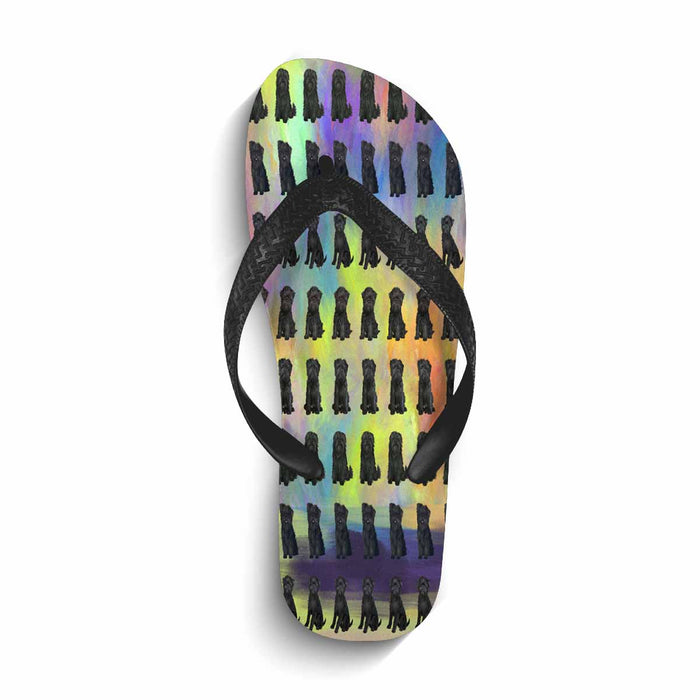 affenpinschers  Flip Flops (For both Men and Women) (Model040)