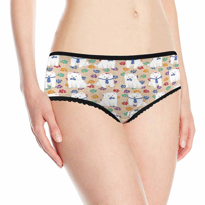 American Eskimo Dogs Blue  Women&#039;s All Over Print Classic Briefs