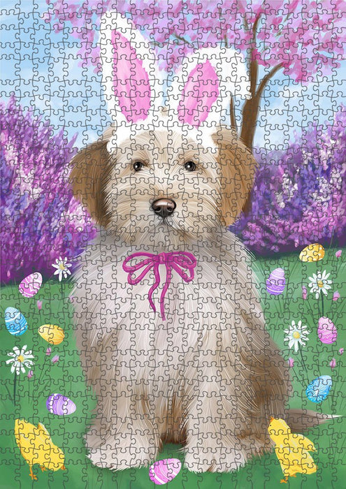 Tibetan Terrier Dog Easter Holiday Puzzle  PUZL51420