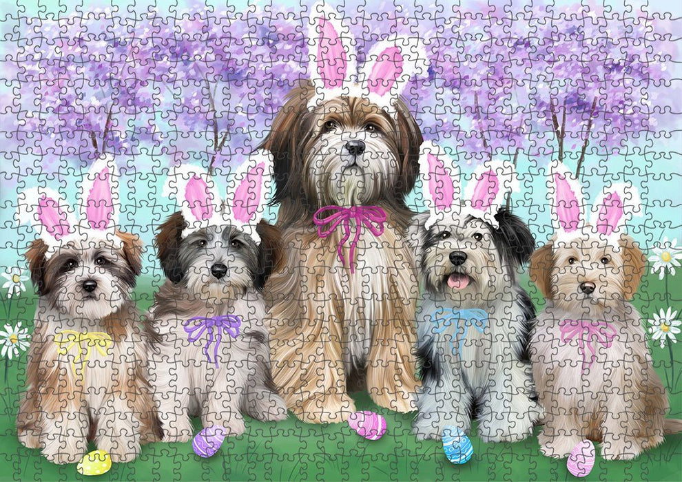 Tibetan Terriers Dog Easter Holiday Puzzle  PUZL51411