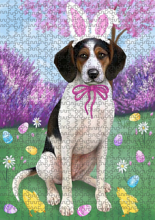 Treeing Walker Coonhound Dog Easter Holiday Puzzle with Photo Tin PUZL51426