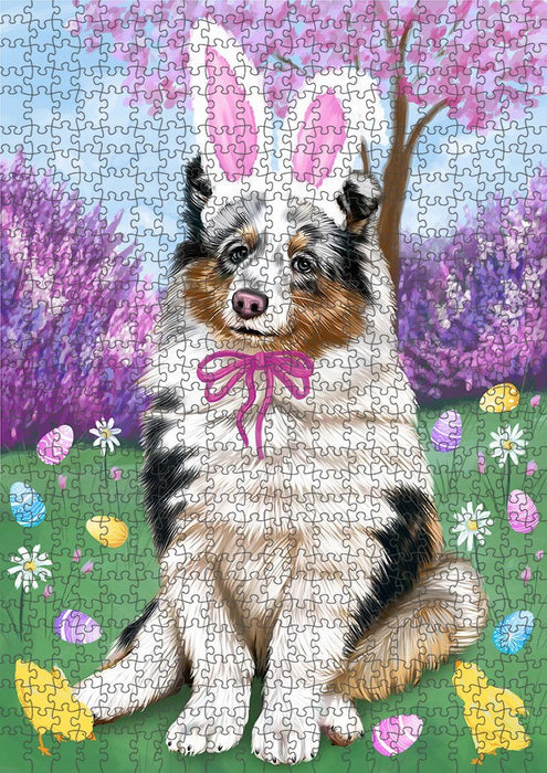 Shetland Sheepdog Easter Holiday Puzzle  PUZL51363