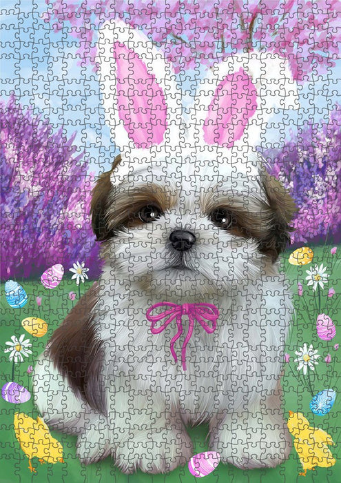 Shih Tzu Dog Easter Holiday Puzzle  PUZL51387