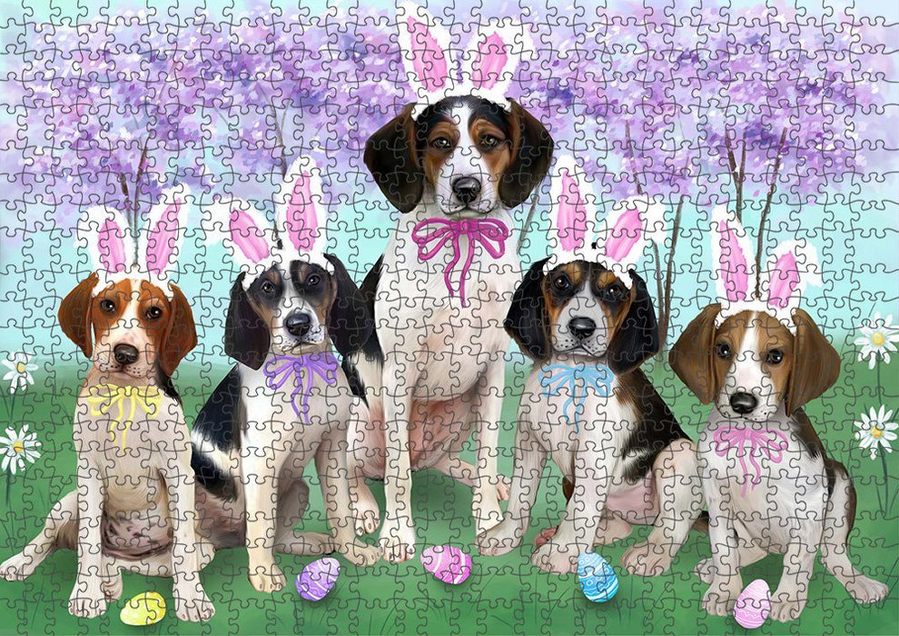 Treeing Walker Coonhounds Dog Easter Holiday Puzzle with Photo Tin PUZL51429