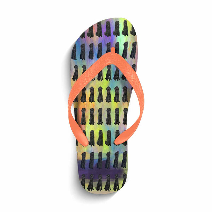 affenpinschers  Flip Flops (For both Men and Women) (Model040)