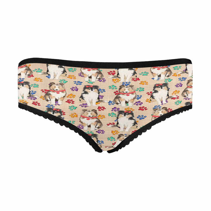 Shetland Sheepdog Red  Women&#039;s All Over Print Classic Briefs