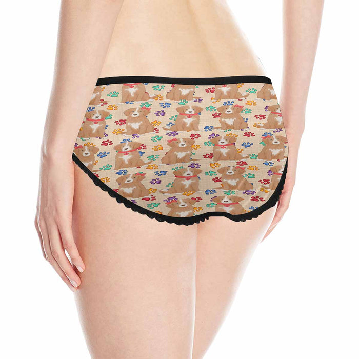 Nova Scotia Duck Toller Retriever Dogs Red  Women's All Over Print Classic Briefs