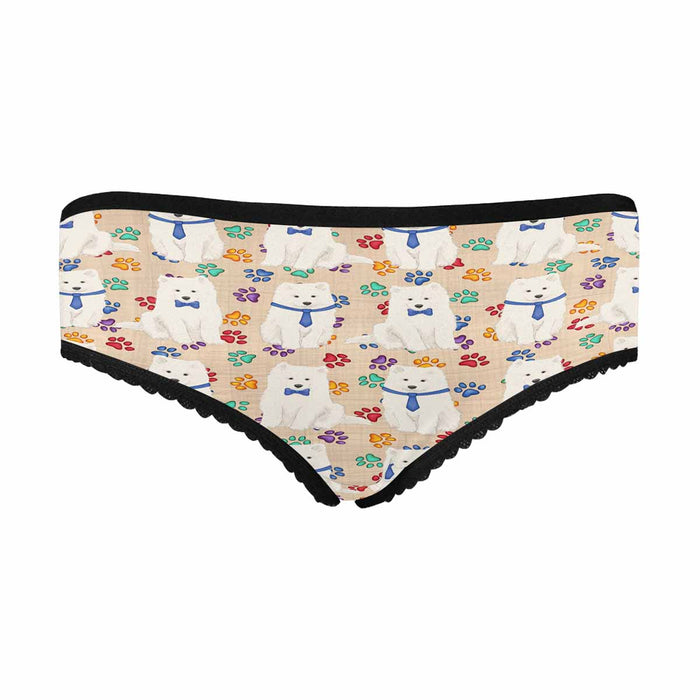 Samoyed Dogs Blue  Women&#039;s All Over Print Classic Briefs