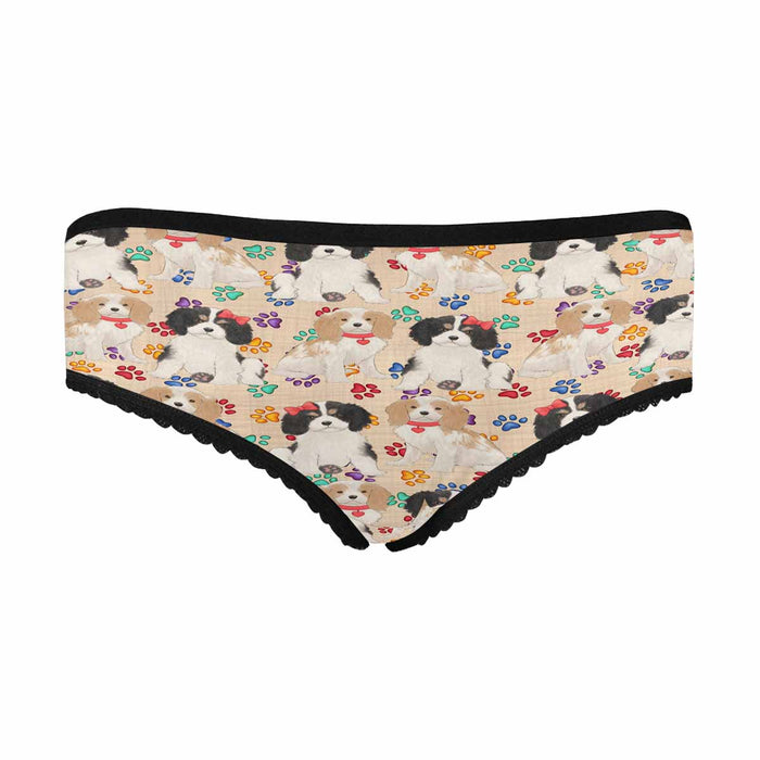 Cavalier King Charles Spaniel Dogs Red  Women&#039;s All Over Print Classic Briefs