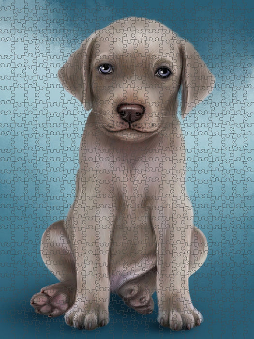 Weimaraner Dog Puzzle with Photo Tin PUZL48963