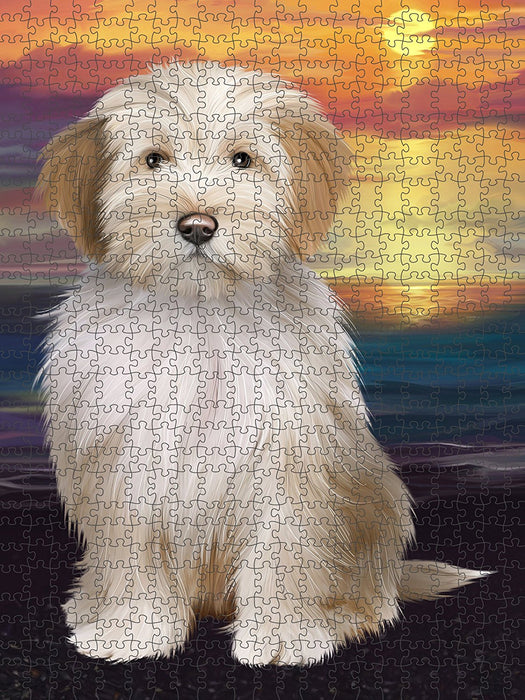 Tibetan Terrier Dog Puzzle with Photo Tin PUZL49440