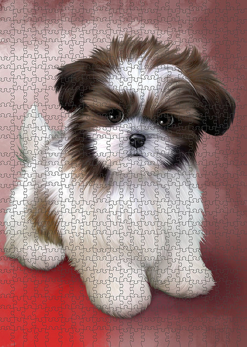 Shih Tzu Dog Puzzle with Photo Tin PUZL1680