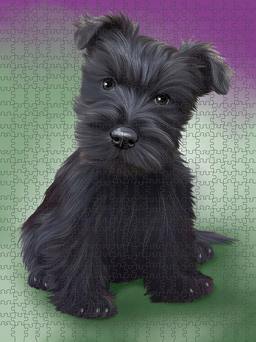Scottish Terrier Dog Puzzle with Photo Tin PUZL48927