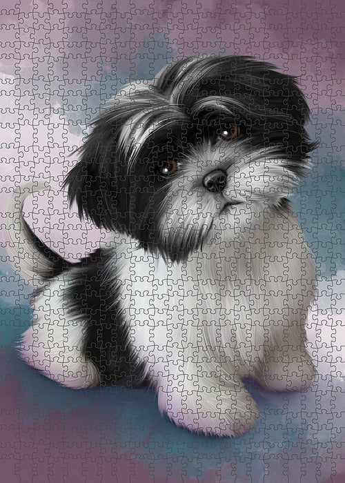 Shih Tzu Dog Puzzle with Photo Tin PUZL1674