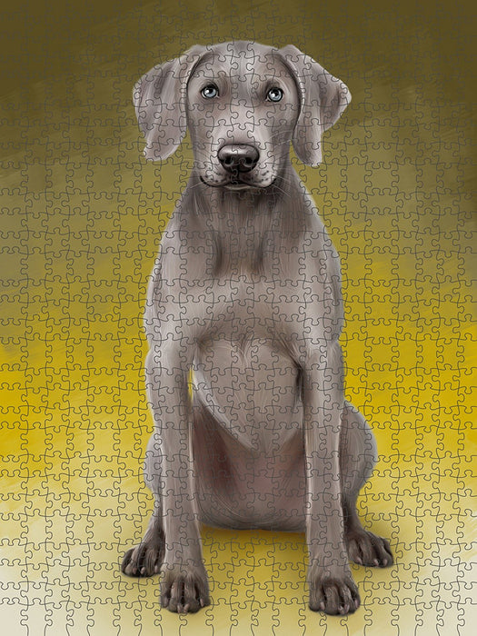 Weimaraner Dog Puzzle with Photo Tin PUZL48951