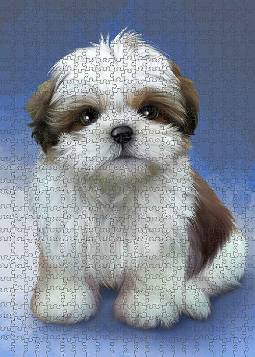 Shih Tzu Dog Puzzle with Photo Tin PUZL1683