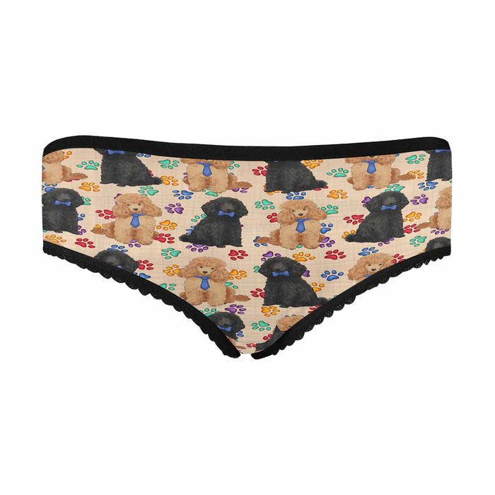 Poodle Dogs Blue  Women&#039;s All Over Print Classic Briefs