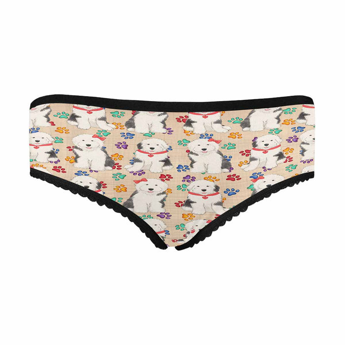 Old English Sheepdog Red  Women&#039;s All Over Print Classic Briefs