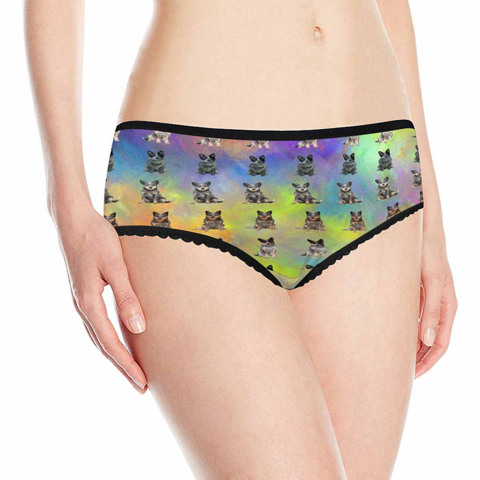 Blue Heelers Dogs  Women&#039;s All Over Print Classic Briefs