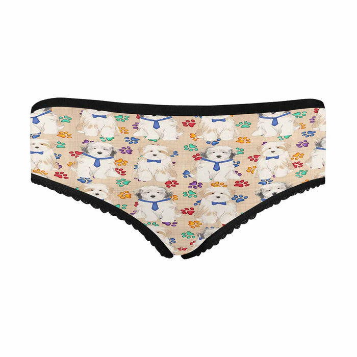 Tibetan Terrier Dogs Blue  Women&#039;s All Over Print Classic Briefs