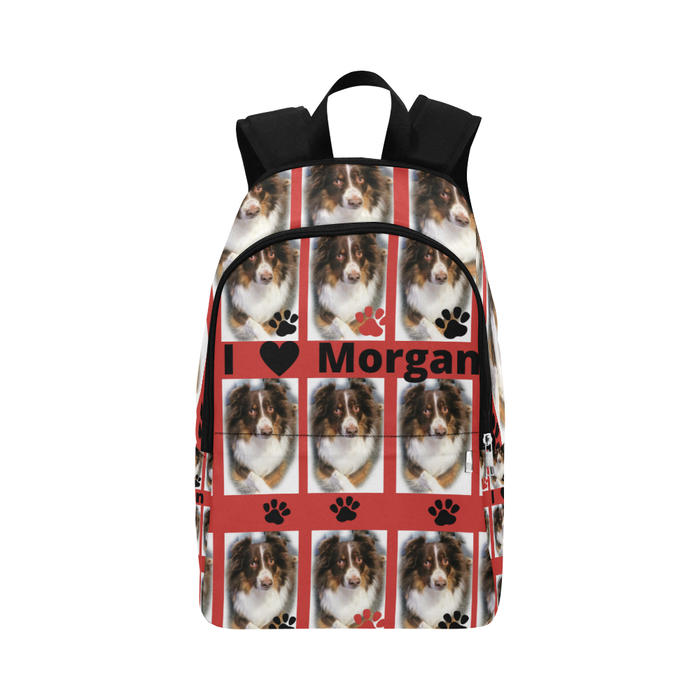 Custom Add Your Photo Here PET Dog Cat Photos on Backpack