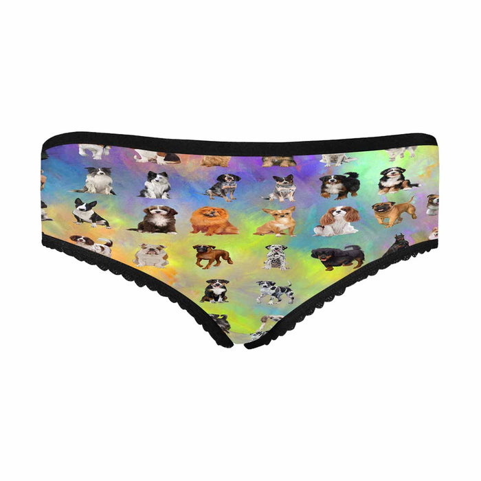 Multi Breed Dogs  Women's All Over Print Classic Briefs
