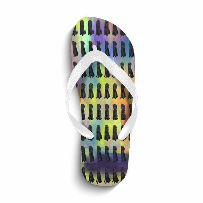 affenpinschers  Flip Flops (For both Men and Women) (Model040)