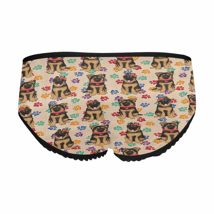 German Shepherd Dogs Red  Women&#039;s All Over Print Classic Briefs