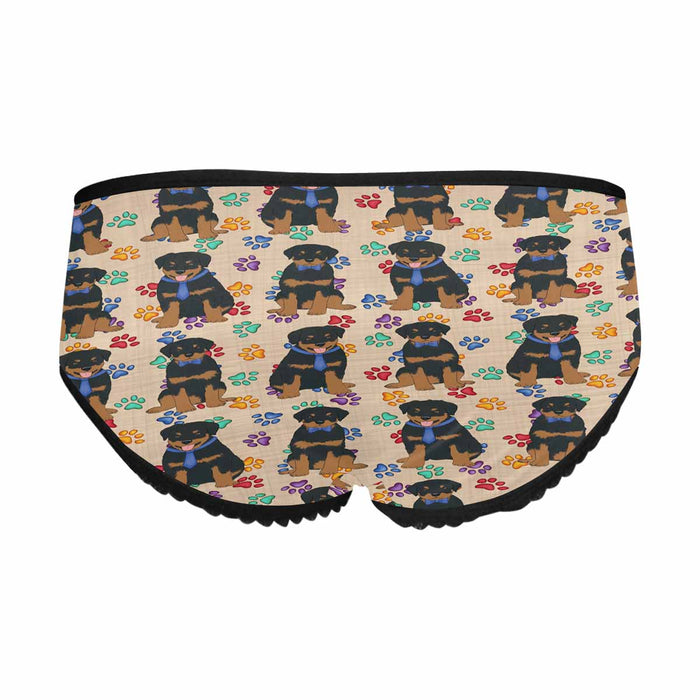 Rottweiler Dogs Blue  Women&#039;s All Over Print Classic Briefs