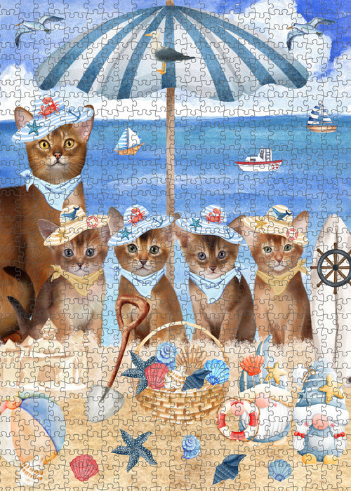 Abyssinian Jigsaw Puzzle: Explore a Variety of Designs, Interlocking Puzzles Games for Adult, Custom, Personalized, Gift for Cat and Pet Lovers