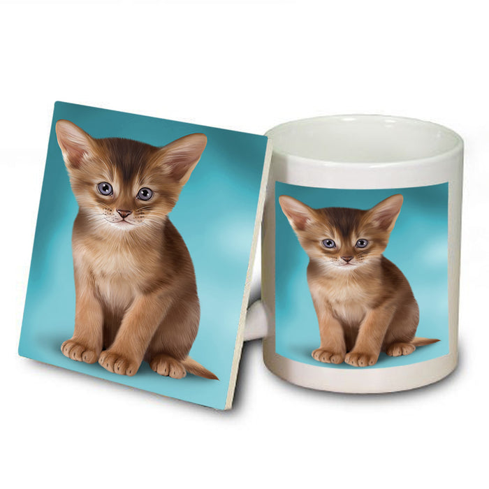 Abyssinian Cat Mug and Coaster Set MUC54602