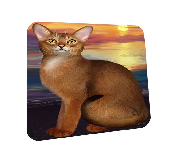 Abyssinian Cat Coasters Set of 4 CST54567