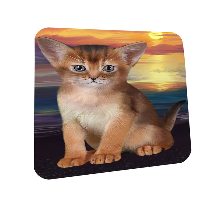 Abyssinian Cat Coasters Set of 4 CST54570