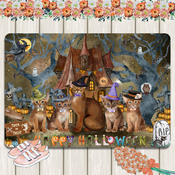 Abyssinian Cats Area Rug and Runner: Explore a Variety of Designs, Custom, Floor Carpet Rugs for Home, Indoor and Living Room, Personalized, Gift for Cat and Pet Lovers