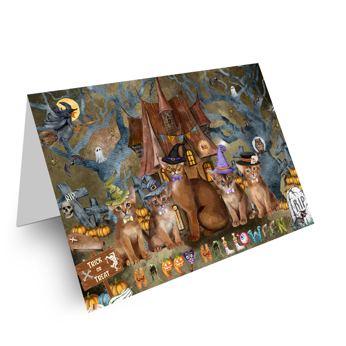 Abyssinian Greeting Cards & Note Cards, Explore a Variety of Custom Designs, Personalized, Invitation Card with Envelopes, Gift for Cat and Pet Lovers