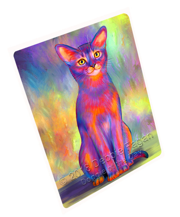 Paradise Wave Abyssinian Cat Magnet MAG75180 (Small 5.5" x 4.25")