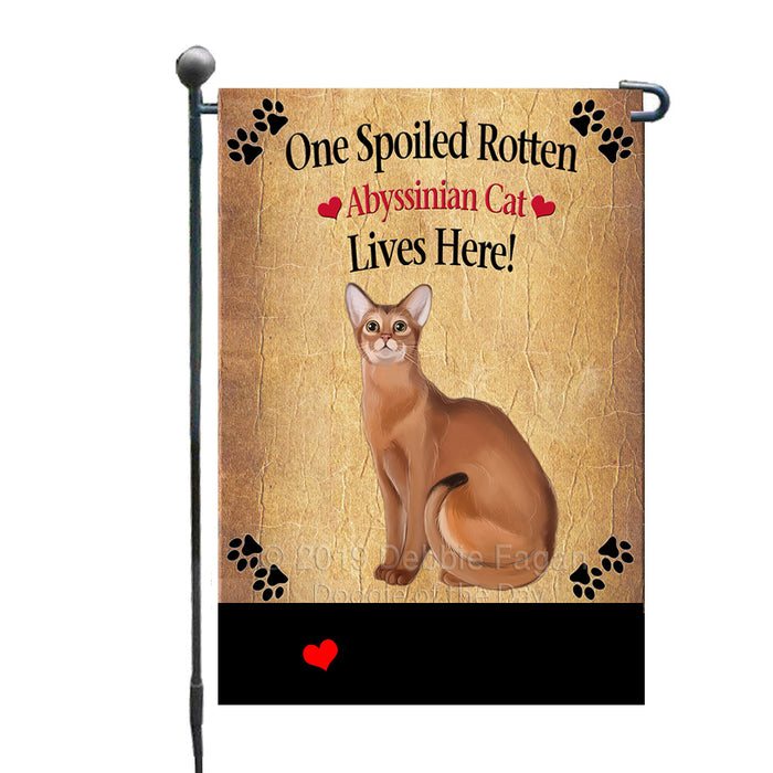 Personalized Spoiled Rotten Abyssinian Cat GFLG-DOTD-A63060