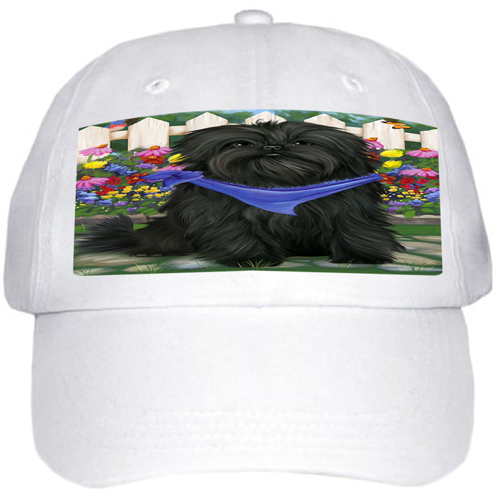Spring Floral Affenpinscher Dog Ball Hat Cap HAT52974