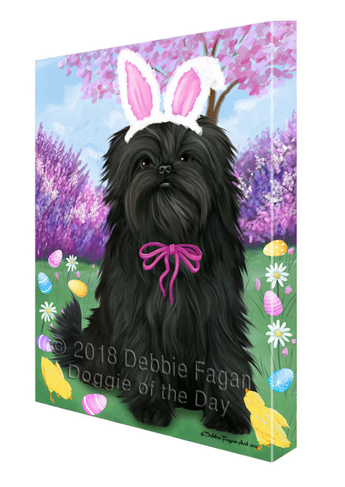 Affenpinscher Dog Easter Holiday Canvas Wall Art CVS56820