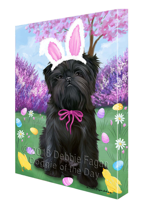 Affenpinscher Dog Easter Holiday Canvas Wall Art CVS56829