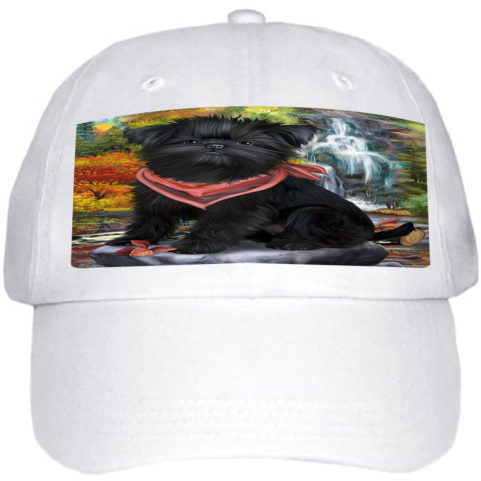 Scenic Waterfall Affenpinscher Dog Ball Hat Cap HAT52677