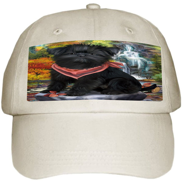 Scenic Waterfall Affenpinscher Dog Ball Hat Cap HAT52677
