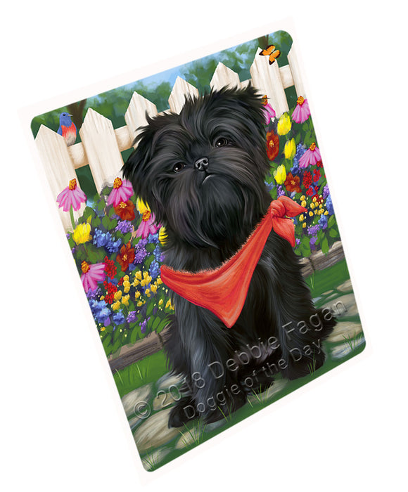 Spring Floral Affenpinscher Dog Blanket BLNKT63354