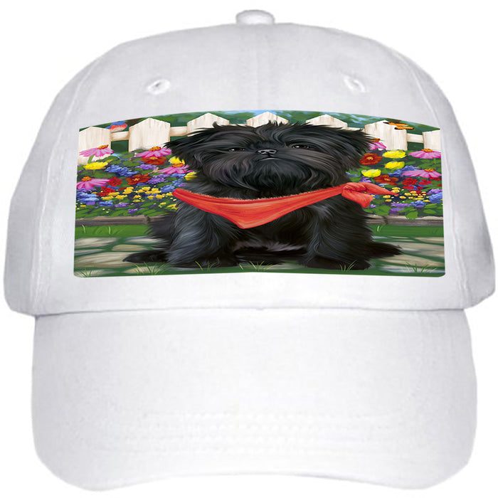 Spring Floral Affenpinscher Dog Ball Hat Cap HAT52980