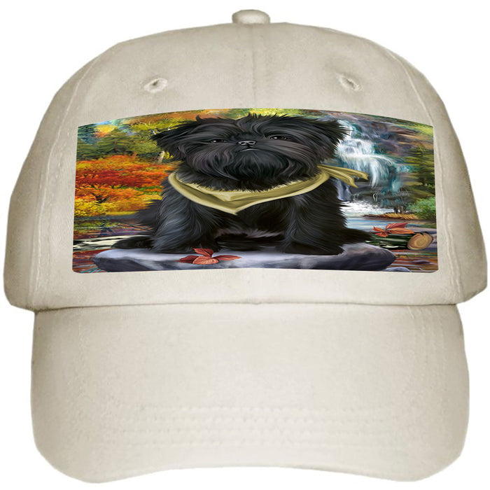 Scenic Waterfall Affenpinscher Dog Ball Hat Cap HAT52680