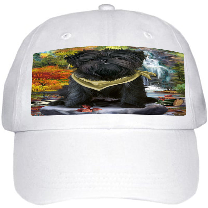Scenic Waterfall Affenpinscher Dog Ball Hat Cap HAT52680