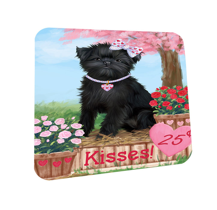 Rosie 25 Cent Kisses Affenpinscher Dog Coasters Set of 4 CST55706